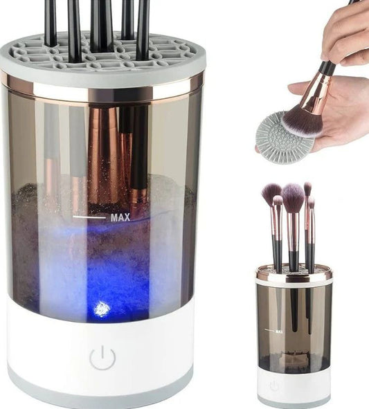 Automatic Multi Brush Cleaner | Quickly cleans and dries brushes